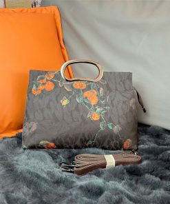 Customized women's fragrant cloud gauze Chinese style handbag