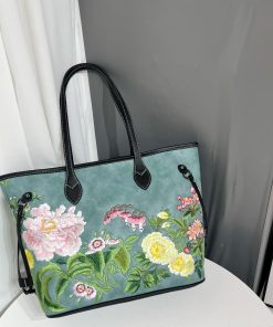 Tote bag embroidered bag